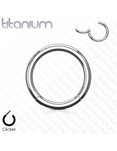 Click Ring Segment Rings implant Grade Titanium Hinged