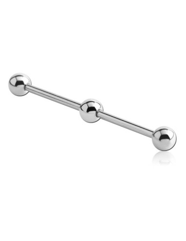 Industrial Barbell with Ball