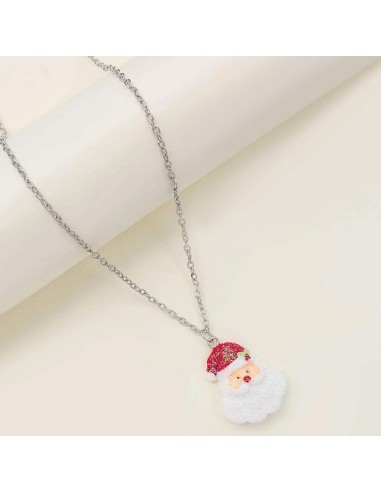 Halskette Weihnachtsmann mit Weihnachtsmütze